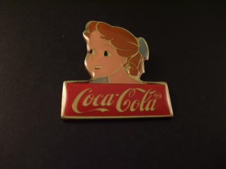 Wendy Darling Disney personage ( Peter Pan) Coca cola